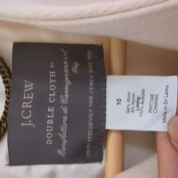 JCrew Double Cloth wool blend coat - Picture 4 of 7